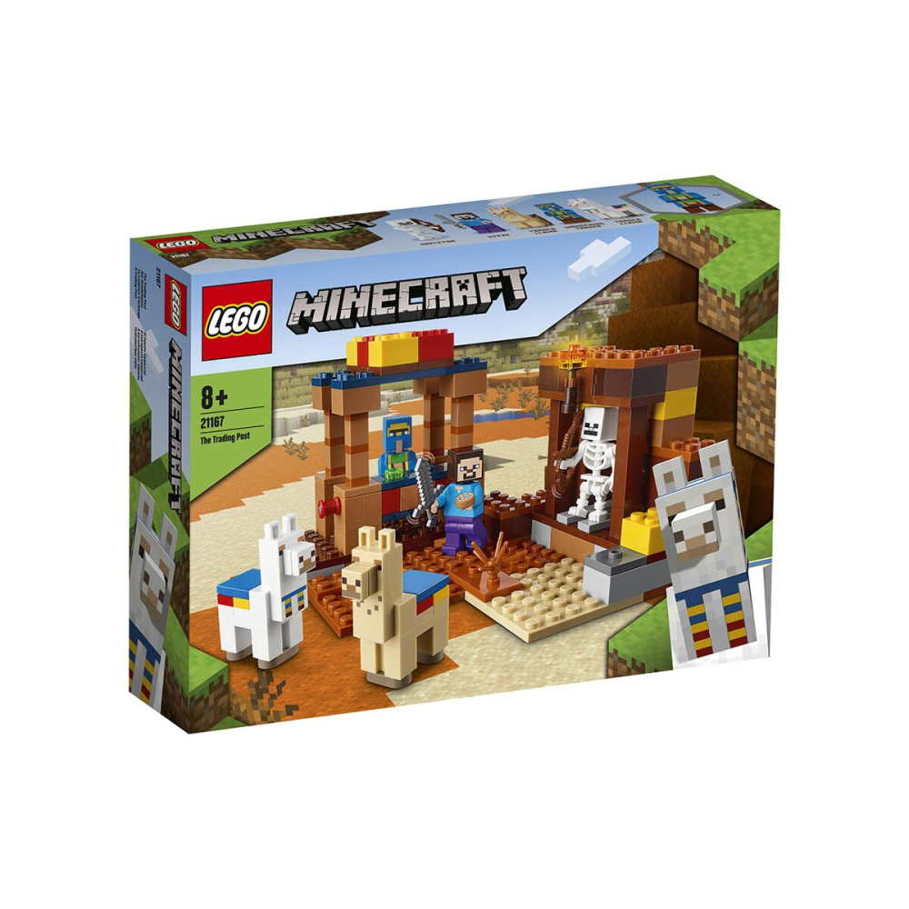 

Игрушки Lego Minecraft Торговый пост 21167