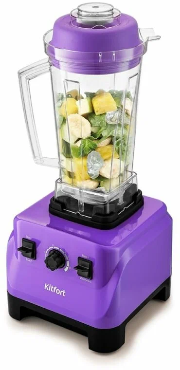 Блендер стационарный Kitfort КТ-3032-1 фиолетовый - фото 4 Блендер стационарный Kitfort КТ-3032-1 фиолетовый - фото 4