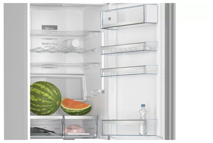 Холодильник Bosch KGN39LB32R черный - фото 3