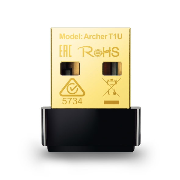 Беспроводной сетевой Nano USB-адаптер TP-Link Archer T1U AC450 - фото 2