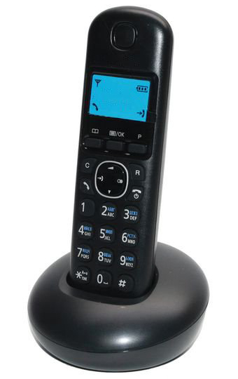 Телефон Panasonic KX-TGB210RUB Black - фото 1