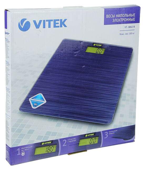 Весы напольные Vitek VT-8062 - фото 6