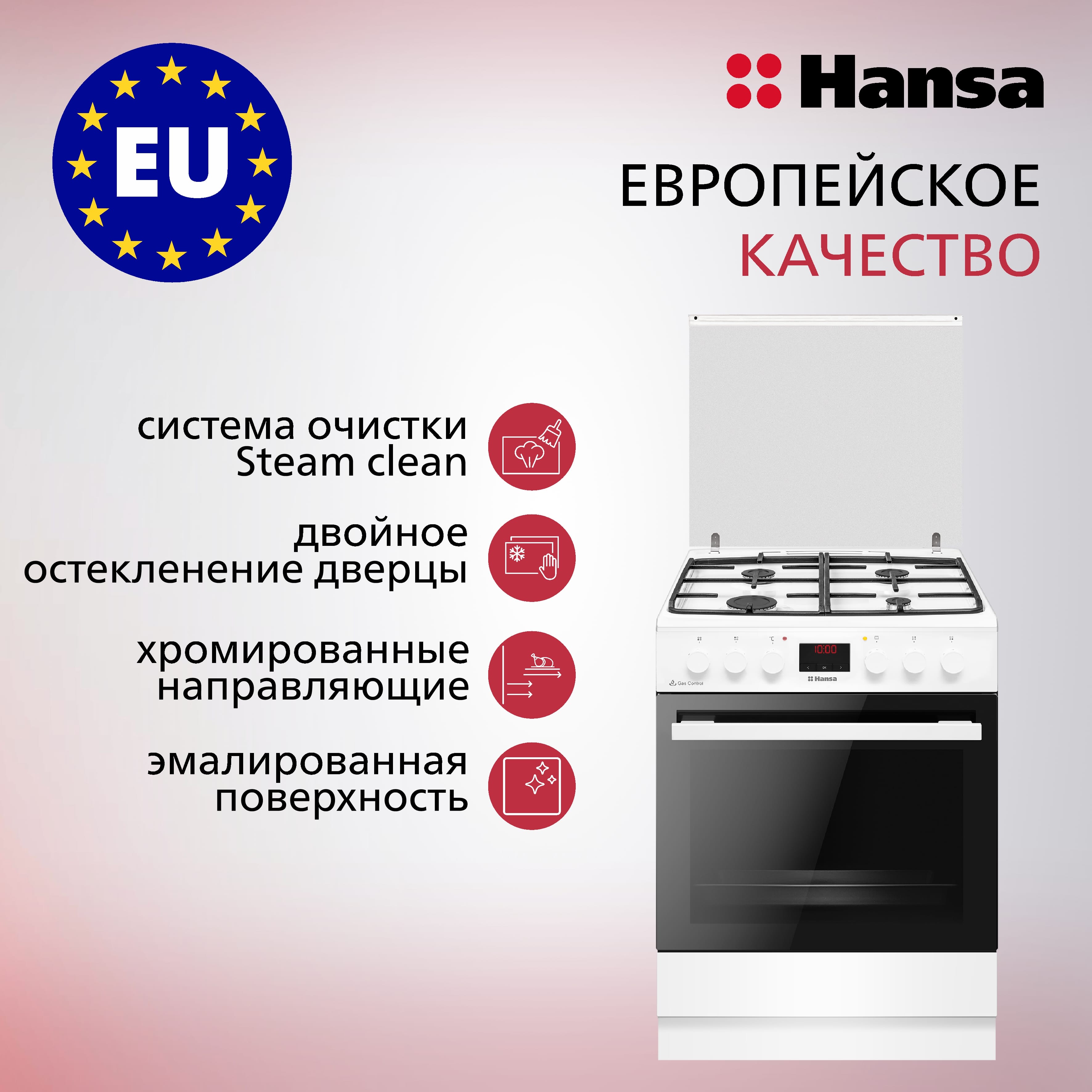 Газовая плита Hansa FCMW682233