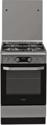 

Газовая плита Hotpoint-ARISTON HS5G5CHX/R