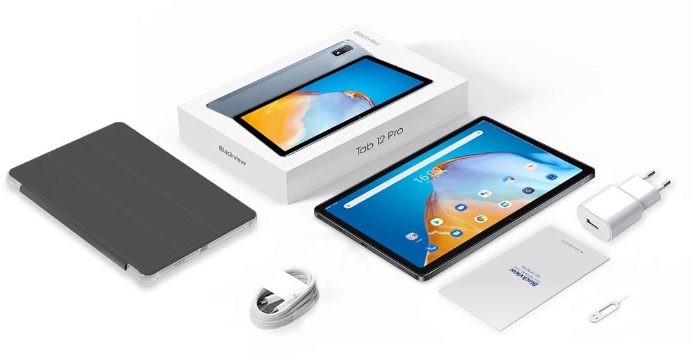 Планшет Blackview Tab 12 PRO 4G 10.1" 8/128Gb Space Gray + Клавиатура Blackview Bluetooth K1 B - фото 11
