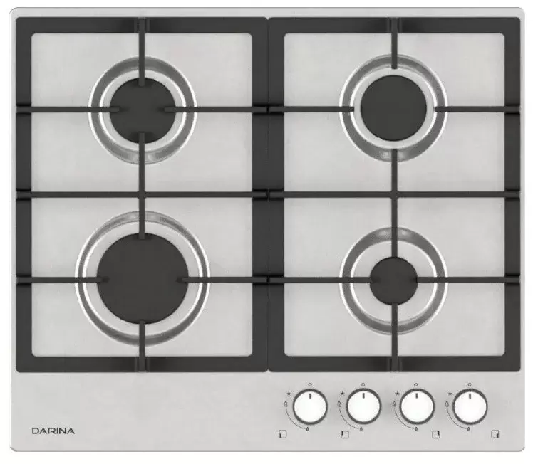 

Варочная панель газовая DARINA 1T2 BGM341 12 X3 металлик