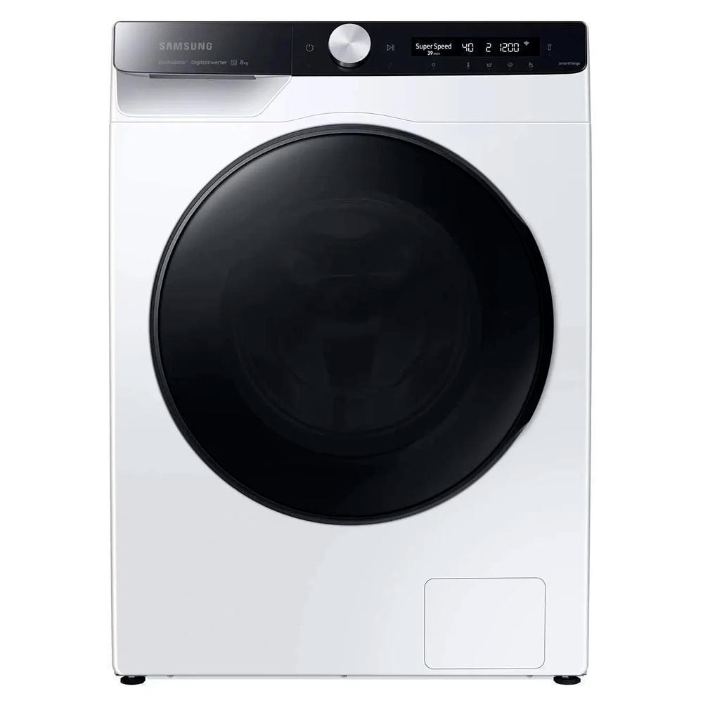 Стиральная машина Samsung WW80AG6L28BELD белая - фото 1