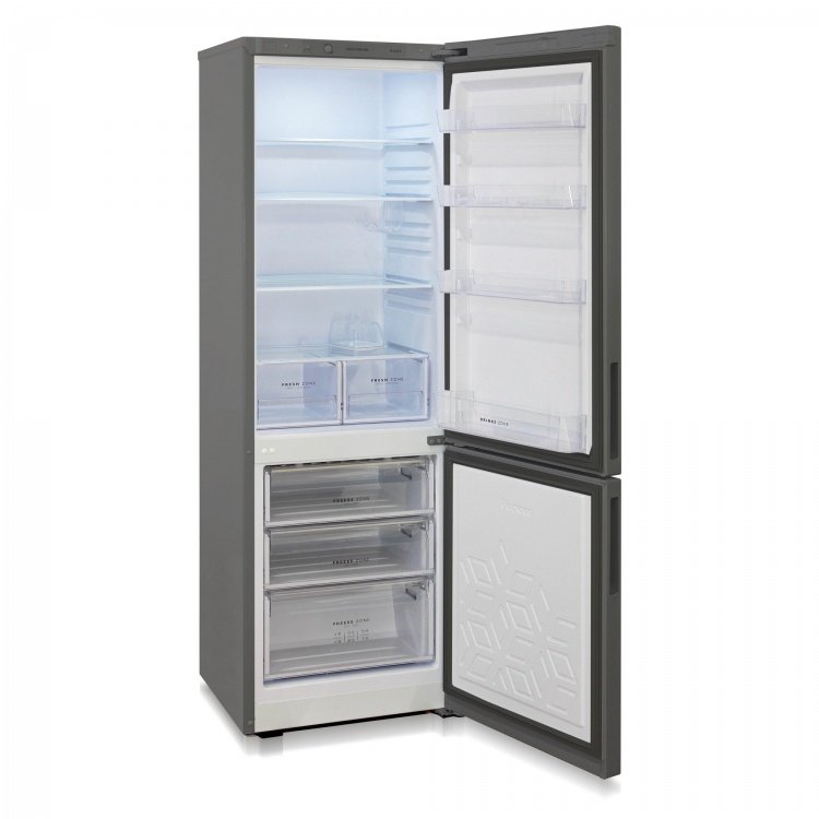Холодильник Бирюса W6027 серый - фото 4