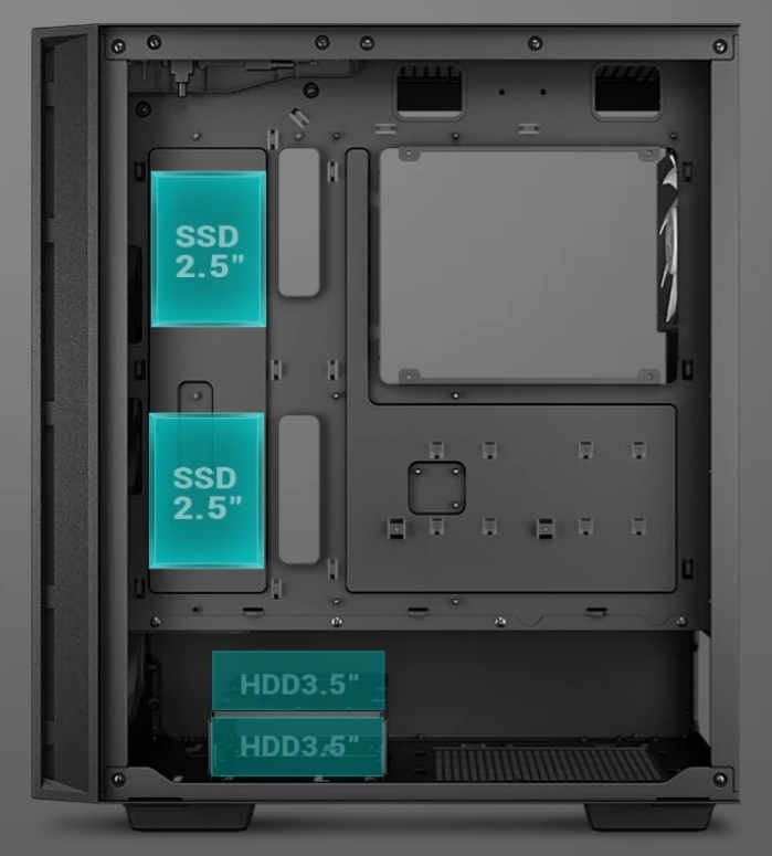 Компьютерный корпус Deepcool MATREXX 55 MESH V4 - фото 10