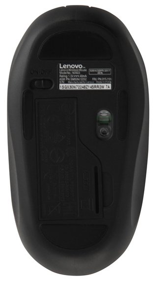 Мышь беспроводная Lenovo N3903 (GX30N72248) Black - фото 3
