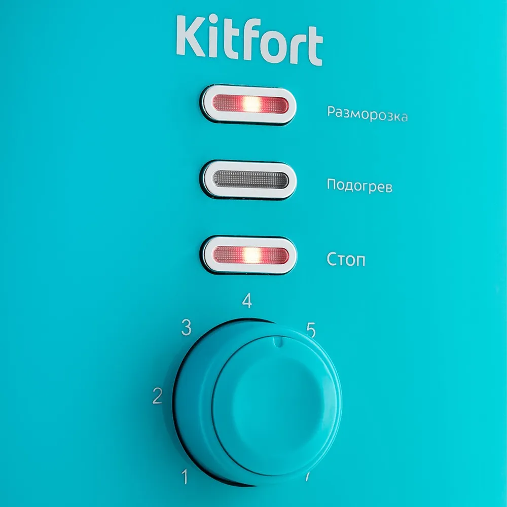 Тостер Kitfort КТ-2050-3 бирюзовый - фото 4