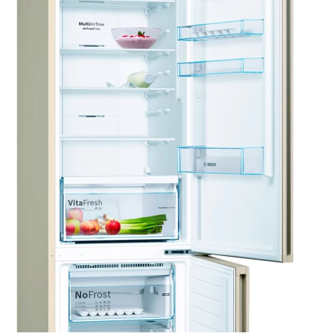 Холодильник Bosch KGN39VK21R бежевый - фото 3