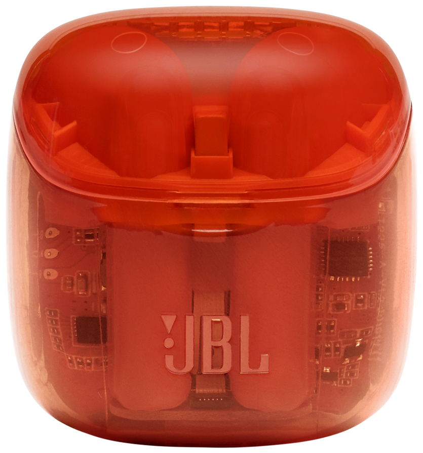 Беспроводные наушники JBL Tune 225 TWS Ghost Edition оранжевые - фото 3