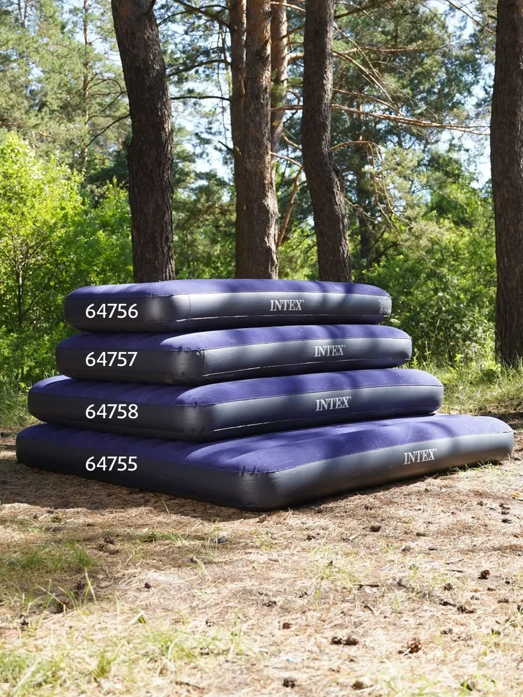 Матрас надувной INTEX 64757 синий Матрас надувной INTEX 64757 синий