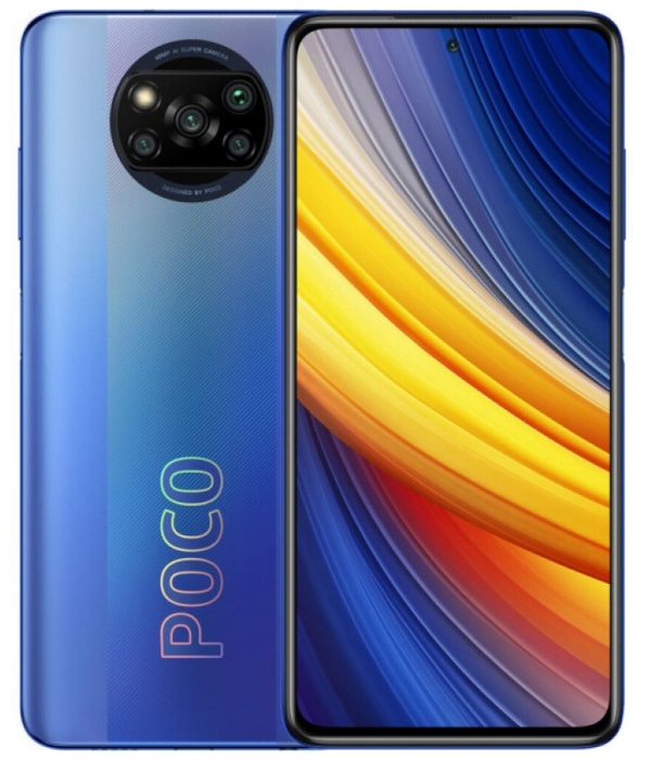 Мобильный телефон Poco X3 Pro 6GB 128GB (Frost Blue), Синий
