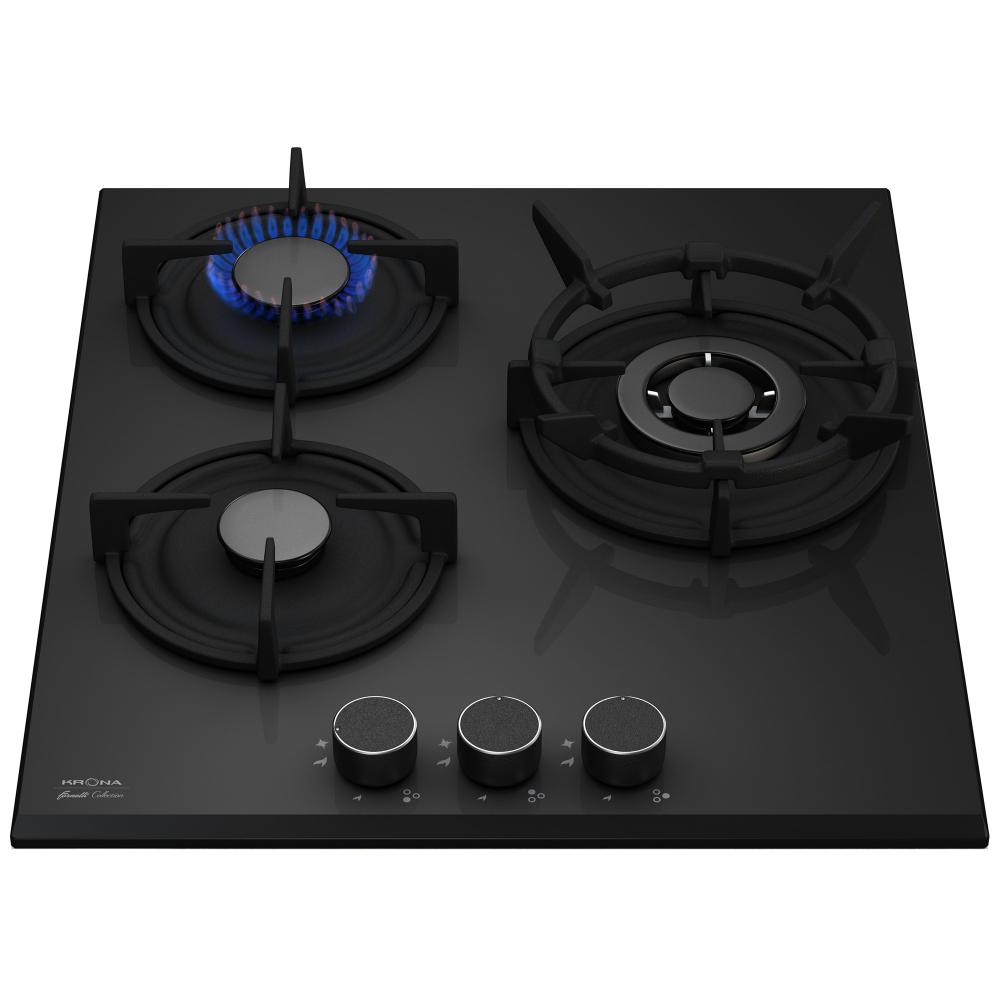 Газовая варочная поверхность Krona FIERO 45 BL - фото 4