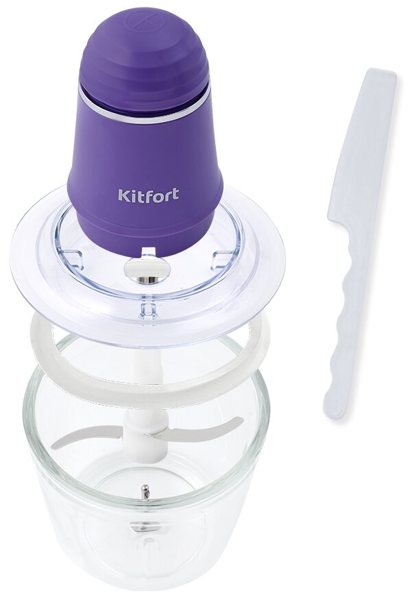 Измельчитель Kitfort КТ-3016-1 фиолетовый