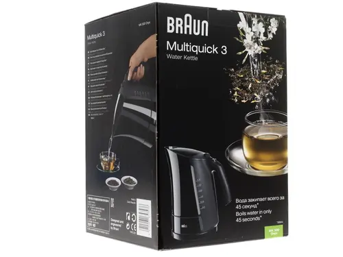 Электрочайник Braun Multiquick 3 WK 300 черный - фото 5