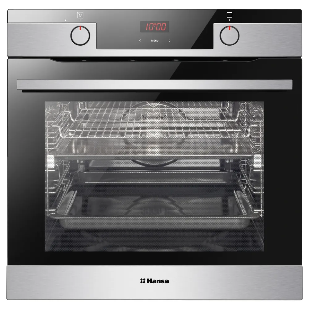 Встраиваемая электрическая духовка Hansa BOEI684097 + Встраиваемая стеклокерамическая поверхность Hansa BHC-66216 - фото 3 Встраиваемая электрическая духовка Hansa BOEI684097 + Встраиваемая стеклокерамическая поверхность Hansa BHC-66216 - фото 3