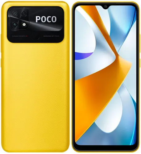 Смартфон Poco C40 4GB 64GB Yellow (Желтый)