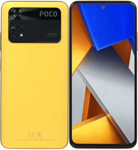 Смартфон Poco M4 Pro 6GB 128GB (Poco yellow) Желтый - фото 1