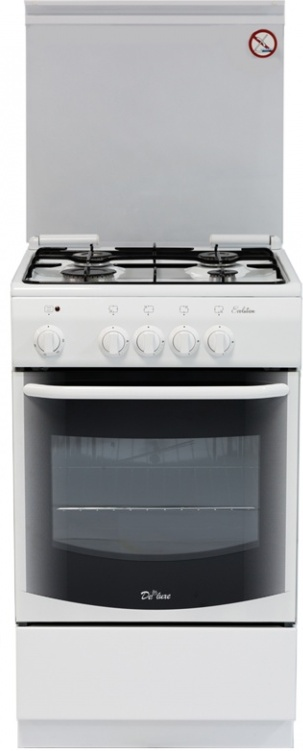 

Газовая плита DE LUXE 5040.21гэ(кр) чр белая