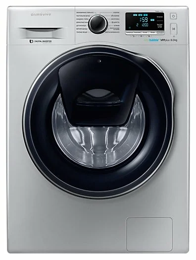 

Стиральная машина Samsung WW80K6210RS/LD Серебристая