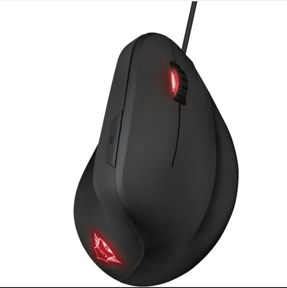 Мышь игровая Trust GXT144 Rexx Ergonomic Vertical черная - фото 3