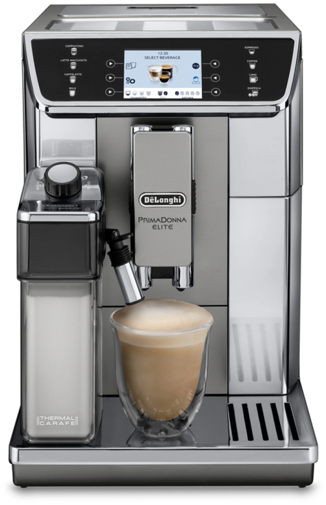 

Кофемашина Delonghi ECAM650.55.MS Серебристая
