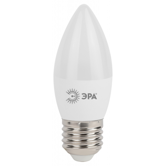 Лампа светодиодная ЭРА Standart led B35-7w-840-E27 4000K - фото 3
