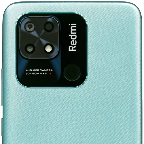 Смартфон Xiaomi Redmi 10C 64GB 4GB (Mint Green) Зеленый - фото 5