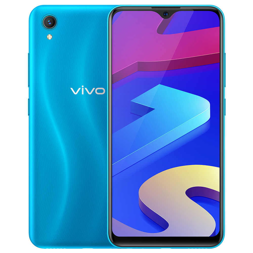 Смартфон Vivo Y1s 2Gb/32Gb Ripple Blue - фото 1