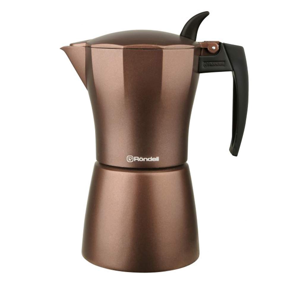 Гейзерная кофеварка Rondell Kortado RDA-399 коричневая