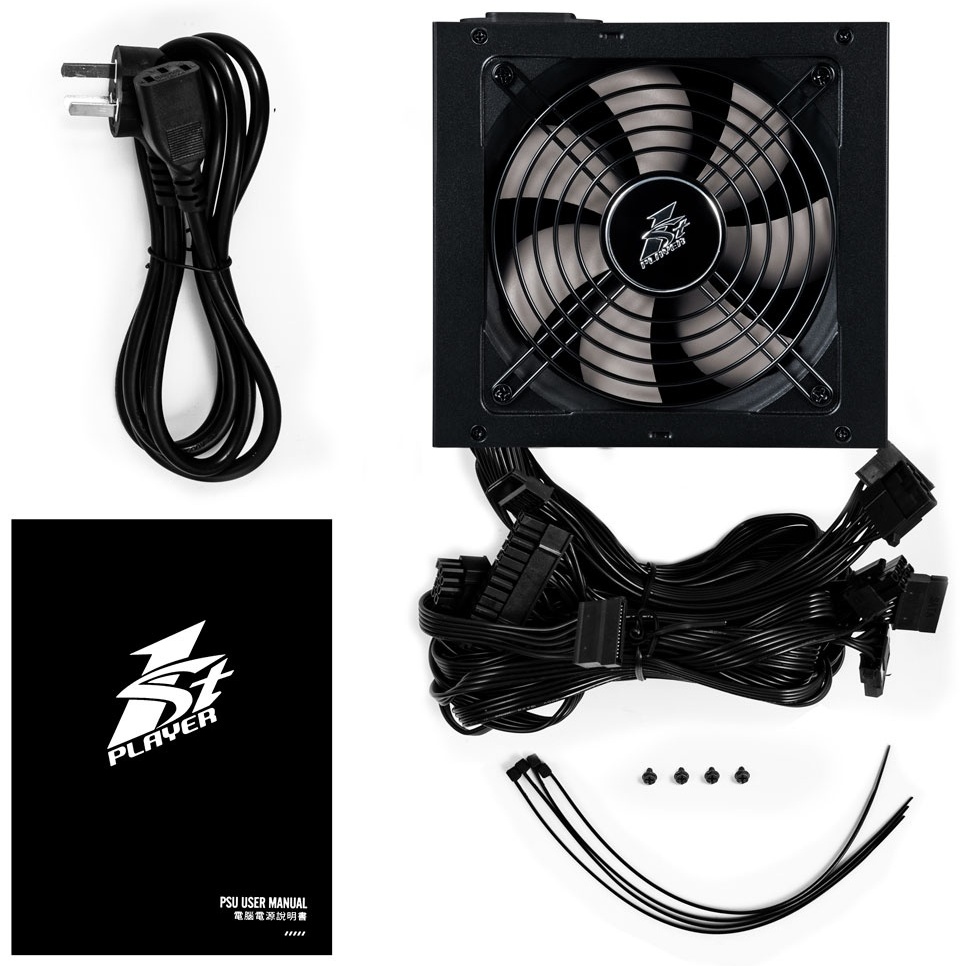 Блок питания 1STPLAYER DK PREMIUM PS-600AX черный - фото 6