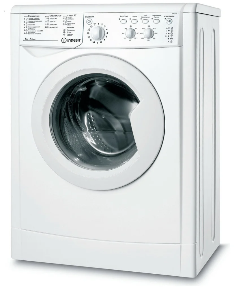 

Стиральная машина Indesit IWSC 6105 CIS белая