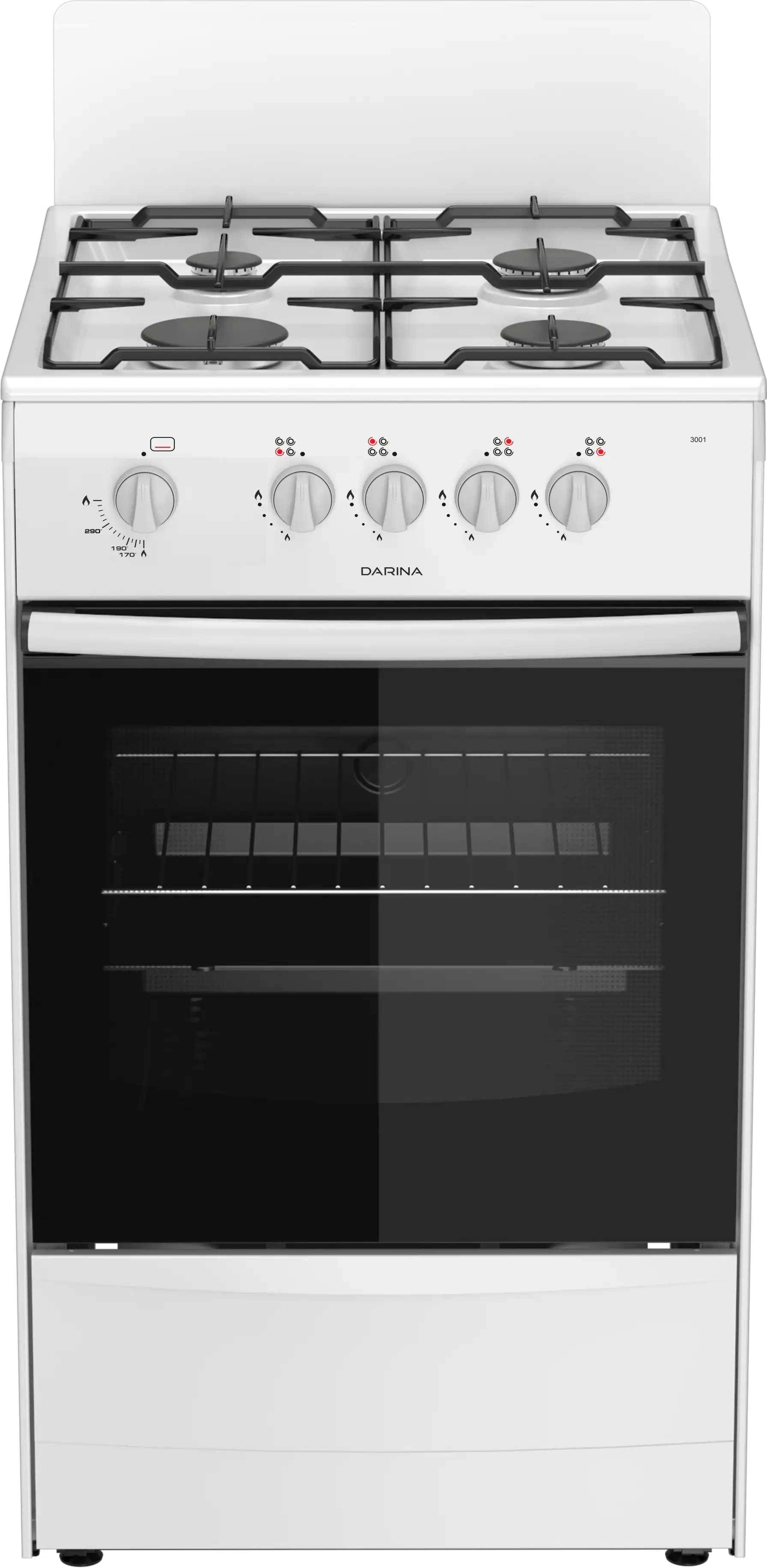 Газовая плита DARINA A 3001 W белая