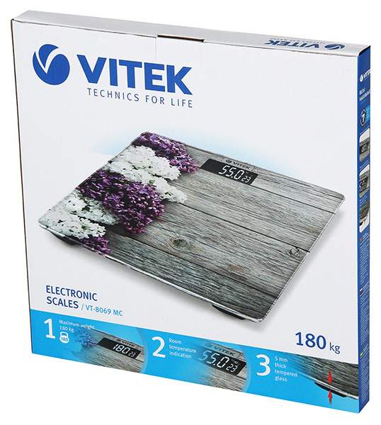 Весы напольные Vitek VT-8069 - фото 4