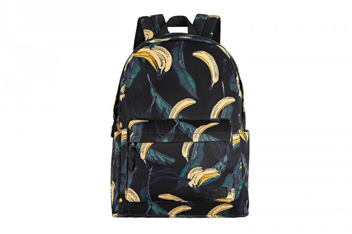 Рюкзак для ноутбука 2E-BPT6114BB 2Е, TeensPack Bananas, чёрный