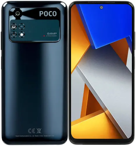 Смартфон Poco M4 Pro 6GB 128GB (Power Black) Черный - фото 1