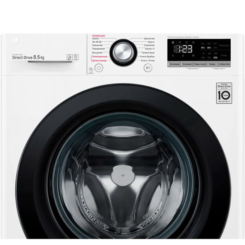 Стиральная машина LG F2V3GS6W белая - фото 3