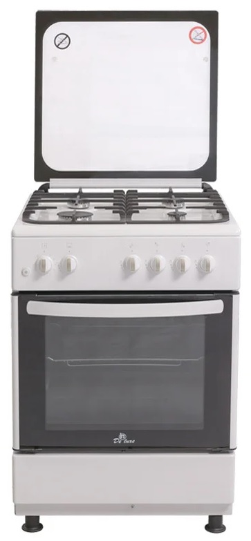 

Газовая плита DE LUXE 606040.24Г 001 (кр) белая