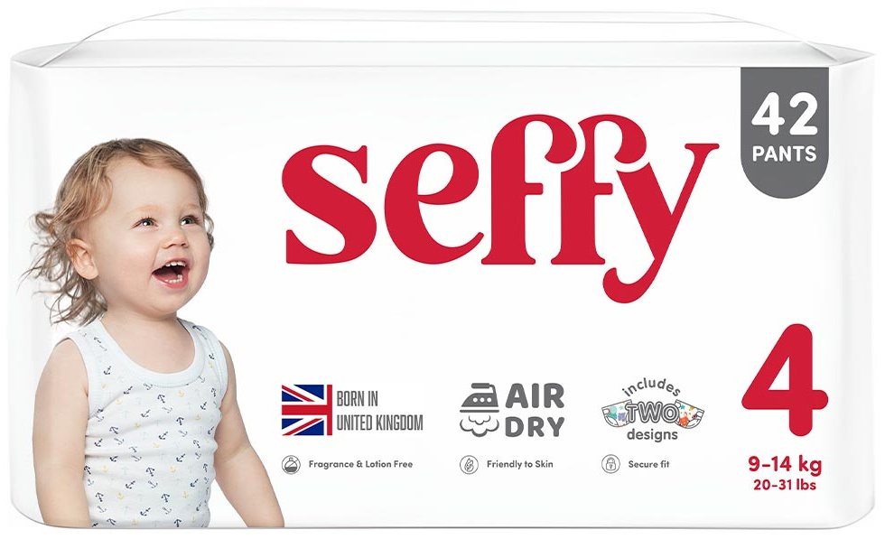 Подгузники - трусики Seffy 4, 42 шт - фото 4 Подгузники - трусики Seffy 4, 42 шт - фото 4