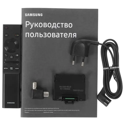 Телевизор Samsung UE65AU7500UXCE LED UHD Smart Titan Gray - фото 7