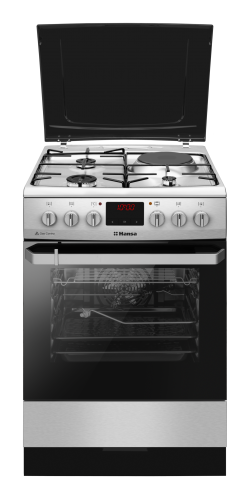

Комбинированная плита Hansa FCMX-68209 серая