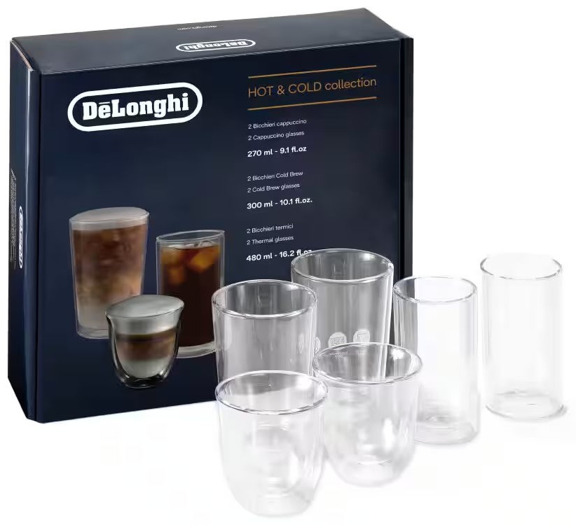 Набор стаканов Delonghi DLSC326 6шт