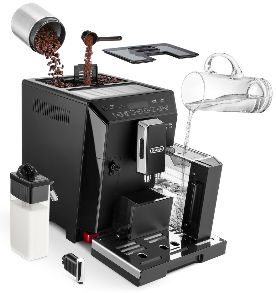 Кофемашина DeLonghi ECAM44.660.B - фото 6