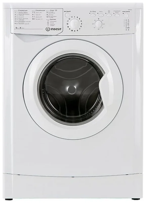 

Стиральная машина Indesit IWSB 5085 CIS Белая