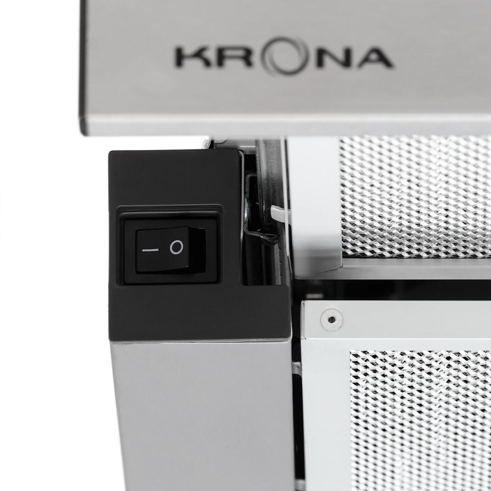 Вытяжка телескопическая Krona KAMILLA T 500 INOX