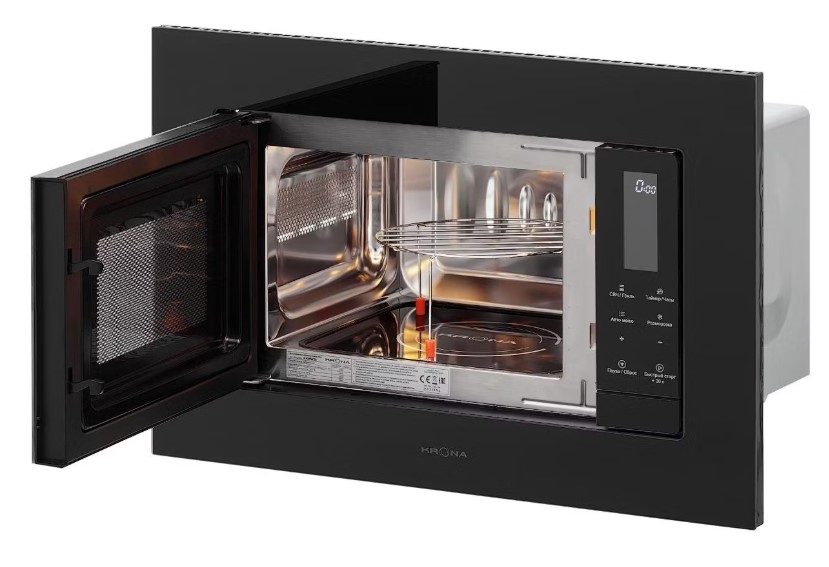 Встраиваемая микроволновая печь KRONA HIMMEL 60 BL - фото 4