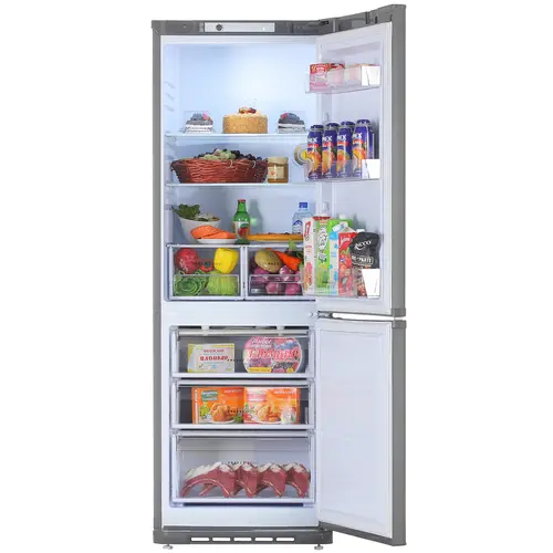 Холодильник Бирюса W633 серый - фото 2